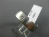ESTATE WIDE .18CT PRINCESS CUT DIAMOND 14K WHITE GOLD SOLITAIRE MEN'S RING #2438