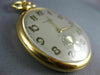 ANTIQUE LARGE TIFFANY & CO. SWITZERLAND 18KT YELLOW GOLD 3D POCKET WATCH #26596