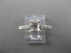 ESTATE .20CT DIAMOND 14KT WHITE GOLD LUCIDA SEMI MOUNT ENGAGEMENT RING #12082