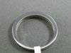 ESTATE DIAMOND 18KT WHITE GOLD SEMI ETERNITY WEDDING ANNIVERSARY RING BAND 2.5mm