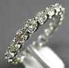2.31CT DIAMOND 14KT WHITE GOLD 3D SHARED PRONG LUCIDA WEDDING ANNIVERSARY RING