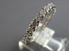1.29CT DIAMOND 14K WHITE GOLD SHARED PRONG ETERNITY 3mm WEDDING ANNIVERSARY RING