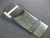 ESTATE LARGE 14KT WHITE GOLD 3D CLASSIC RECTANGULAR ENGRAVABLE MONEY CLIP #952