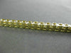 ESTATE LONG 3.10CT DIAMOND 14K YELLOW GOLD CLASSIC TENNIS BRACELET W/SAFETY LOCK