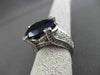 ESTATE LARGE 8.25CTW DIAMOND & AAA AMETHYST 14KT WHITE GOLD 3D COCKTAIL RING