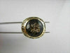 ESTATE WIDE 21.09CT DIAMOND & AAA EXTRA FACET SMOKY TOPAZ 14KT YELLOW GOLD RING