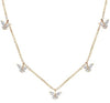 .72CT DIAMOND 18KT ROSE GOLD 3D ROUND & MARQUISE MULTI BUTTERFLY LOVE NECKLACE