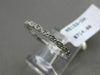 ESTATE .10CT DIAMOND 14KT WHITE GOLD FILIGREE ETERNITY WEDDING ANNIVERSARY RING