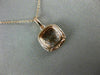 1.58CT DIAMOND & AAA MORGANITE 14KT ROSE GOLD 3D HALO FILIGREE MILGRAIN PENDANT