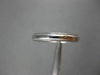 ESTATE 14KT WHITE GOLD PLAIN CLASSIC WEDDING ANNIVERSARY BAND RING 2.5mm #2891