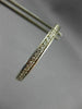 ESTATE .50CT ROUND CUT DIAMOND 14KT WHITE GOLD 3D CLASSIC HOOP EARRINGS #1439