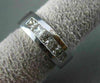 ESTATE 1.25CT DIAMOND 14KT WHITE GOLD 5 STONE PRINCESS ANNIVERSARY RING #16915