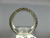 ESTATE WIDE PLATINUM & 18KT YELLOW GOLD 3D OPEN FILIGREE ANNIVERSARY RING #26410