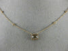 ESTATE .88CT DIAMOND & AAA MORGANITE 14KT ROSE GOLD CLASSIC BY THE YARD NECKLACE