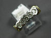 ESTATE .50CT DIAMOND 14KT WHITE & YELLOW GOLD FIVE STONE ANNIVERSARY RING #4297