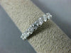 ESTATE 1.0CT DIAMOND 14KT WHITE GOLD SHARE PRONG SEMI ETERNITY ANNIVERSARY RING