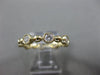 ESTATE .64CT DIAMOND 14K YELLOW GOLD 3D ETOILE ETERNITY WEDDING ANNIVERSARY RING
