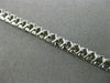 ESTATE 5.10CT ROUND DIAMOND 14K WHITE GOLD 3D DOUBLE SAFETY LOVE TENNIS BRACELET