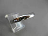 ESTATE 14KT WHITE GOLD CLASSIC WEDDING BAND RING COMFORT FIT 4mm WIDE #23152
