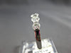 .90CT DIAMOND 14KT WHITE GOLD 3D ROUND 5 STONE CHANNEL WEDDING ANNIVERSARY RING
