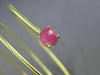 ESTATE WIDE 5.25CT AAA PINK SAPPHIRE 14KT YELLOW GOLD 3D SNAKE BANGLE BRACELET