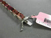 ESTATE WIDE 23.20CT AAA PINK TOURMALINE 18KT WHITE GOLD CLASSIC TENNIS BRACELET