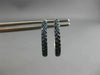 LARGE 1.57CT DIAMOND AAA SAPPHIRE & SOUTH SEA PEARL 18KT WHITE GOLD 3D EARRINGS