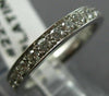 ESTATE .60CT DIAMOND CLASSIC PLATINUM ETERNITY ANNIVERSARY RING E/F VVS #22348