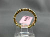 ESTATE .64CT DIAMOND 18K ROSE GOLD 3D ROUND & MARQUISE ETERNITY ANNIVERSARY RING