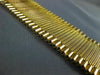 ANTIQUE WIDE & LONG 18KT ROSE GOLD CLASSIC WOVEN MESH HANDCRAFTED BRACELET #1556
