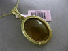 ESTATE LARGE 20.0CT AAA CITRINE 14KT YELLOW GOLD WOVEN FILIGREE FLOATING PENDANT