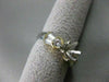 ESTATE .90CTW DIAMOND 18KT WHITE & YELLOW GOLD 3D SEMI MOUNT RING F/G VVS #21093