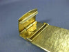 ESTATE LARGE BUCHERER 18KT YELLOW GOLD 3D CLASSIC SOLID SQUARE MENS WATCH