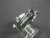 ESTATE 1.20CT DIAMOND 14K WHITE GOLD ROUND SEMI MOUNT ENGAGEMENT RING #11734
