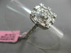 ESTATE 1.36CT ROUND & BAGUETTE DIAMOND 18KT WHITE GOLD FRIENDSHIP PROMISE RING