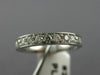 ESTATE .60CT DIAMOND CLASSIC PLATINUM ETERNITY ANNIVERSARY RING E/F VVS #22348