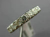 ANTIQUE .75CT DIAMOND PLATINUM CLASSIC FILIGREE WEDDING ANNIVERSARY RING #19482