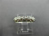 ESTATE .07CT OLD MINE DIAMOND 14KT WHITE GOLD FIVE STONE ANNIVERSARY RING #26203