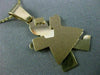 ESTATE 14KT YELLOW GOLD HANDCRAFTED BABY GIRL ENGRAVABLE FLOATING PENDANT #25208
