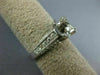 .84CT DIAMOND 14KT WHITE GOLD ROUND FISHTAIL SEMI MOUNT ENGAGEMENT RING #14248