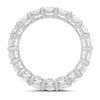 ESTATE LARGE 3.32CT DIAMOND 14KT WHITE GOLD 3D ROUND ETERNITY ANNIVERSARY RING