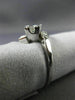 ANTIQUE LARGE 1.26CT OLD MINE DIAMOND PLATINUM WEDDING ANNIVERSARY RING #11141