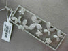 ESTATE MASSIVE 2.67CT DIAMOND 18KT WHITE GOLD FLOWER BUTTERFLY FLOATING PENDANT