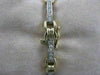 ESTATE 1.60CTW DIAMOND 14K WHITE YELLOW GOLD LOVE BRACELET F VVS 7.0" 6MM #19823