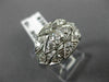 ANTIQUE WIDE .90CT OLD MINE DIAMOND PLATINUM MARQUISE SHAPE FILIGREE RING #21593