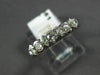 ANTIQUE .51CT DIAMOND 14KT WHITE GOLD 3D CLASSIC WEDDING ANNIVERSARY RING #11661