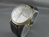 ANTIQUE 18KT GOLD ROUND FACE Jules Jurgensen AUTOMATIC DATE MEN'S WATCH #21640