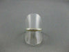 ESTATE PLATINUM & 18KT YELLOW GOLD3D PLAIN MILGRAIN WEDDING BAND RING 3MM #21863