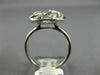 ESTATE .34CT DIAMOND 14KT WHITE GOLD MULTI WAVE CIRCULAR OPEN FILIGREE FUN RING