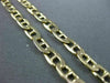 ESTATE 14KT YELLOW GOLD CLASSIC SOLID MARINER MENS NECKLACE CHAIN 16" #22481